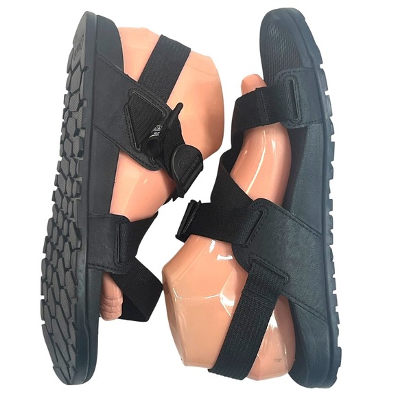 Chaco Mens Lowdown Sandals US 8 Black Heel Strap Hiking Walking Outdoor Shoes main image 7